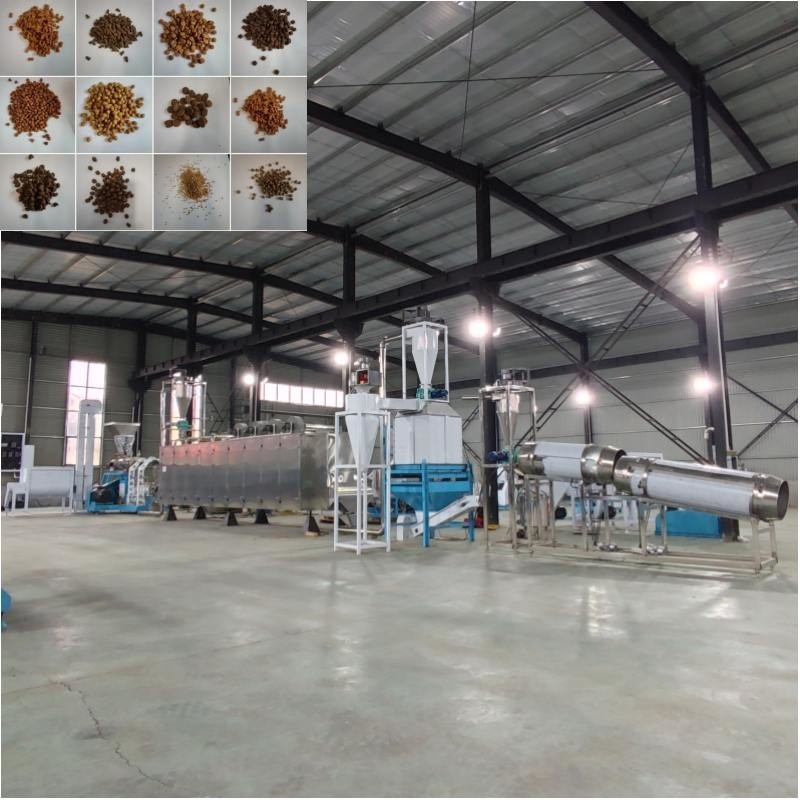 Hochleistungs-Nass-Typ-Tier-Fütter-Extruder-Floating-Fischfutter-Katzen-Hunde-Maschine