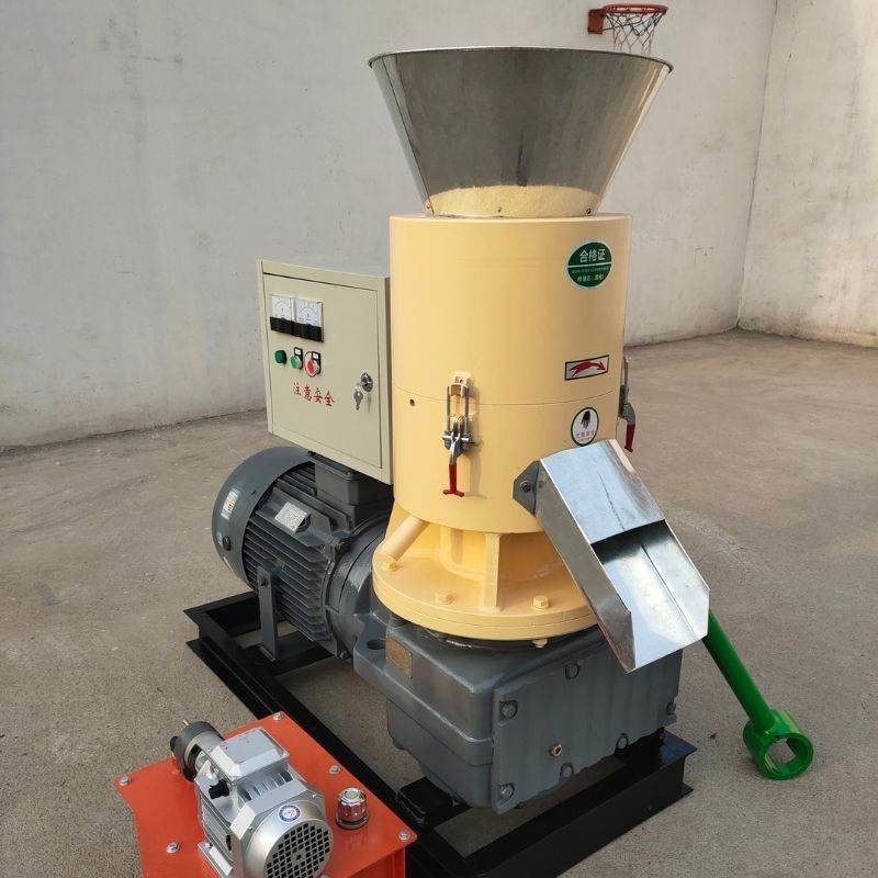 1 Tonne/H Holz Sägemehl Pelletmachmaschine Brennstoff Pelletmühle kundenspezifische Farbe
