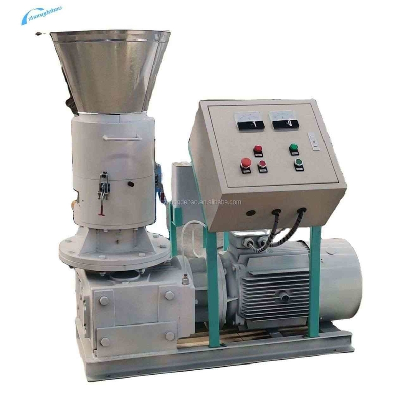 Bewegliche Walzenholzpellet-Müllmaschine 250-350 KG/h für Biomasse