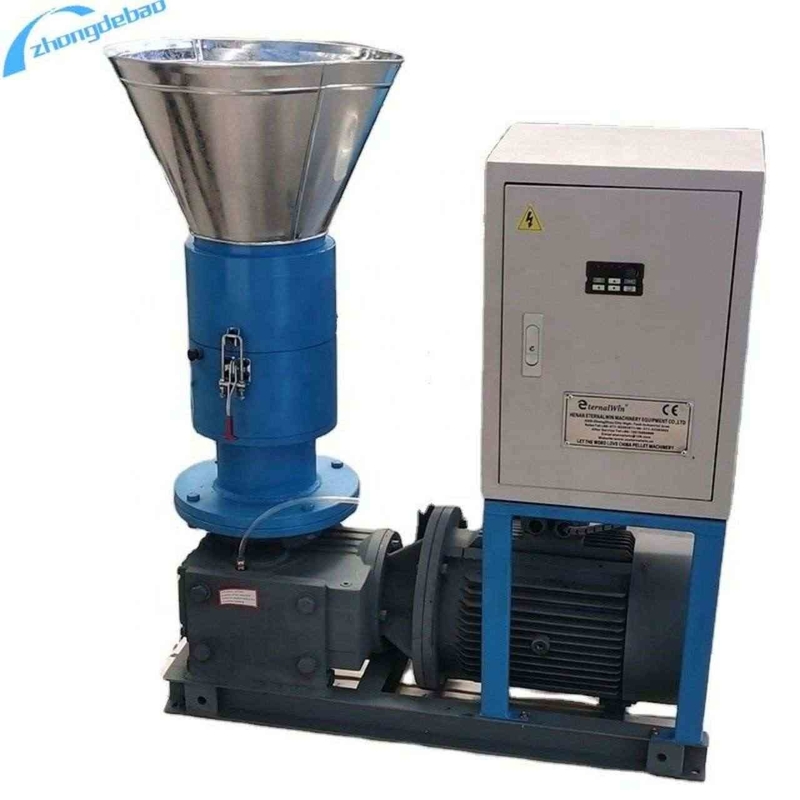 Bewegliche Walzenholzpellet-Müllmaschine 250-350 KG/h für Biomasse