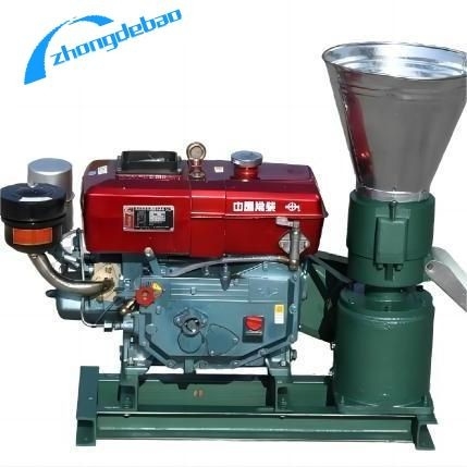 Dieselmotorfutter Holzpellet-Mühle 60-800 kg/h für Geflügelfutter