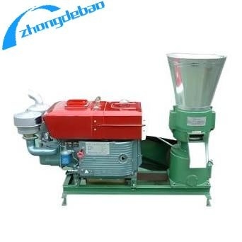 Dieselmotorfutter Holzpellet-Mühle 60-800 kg/h für Geflügelfutter