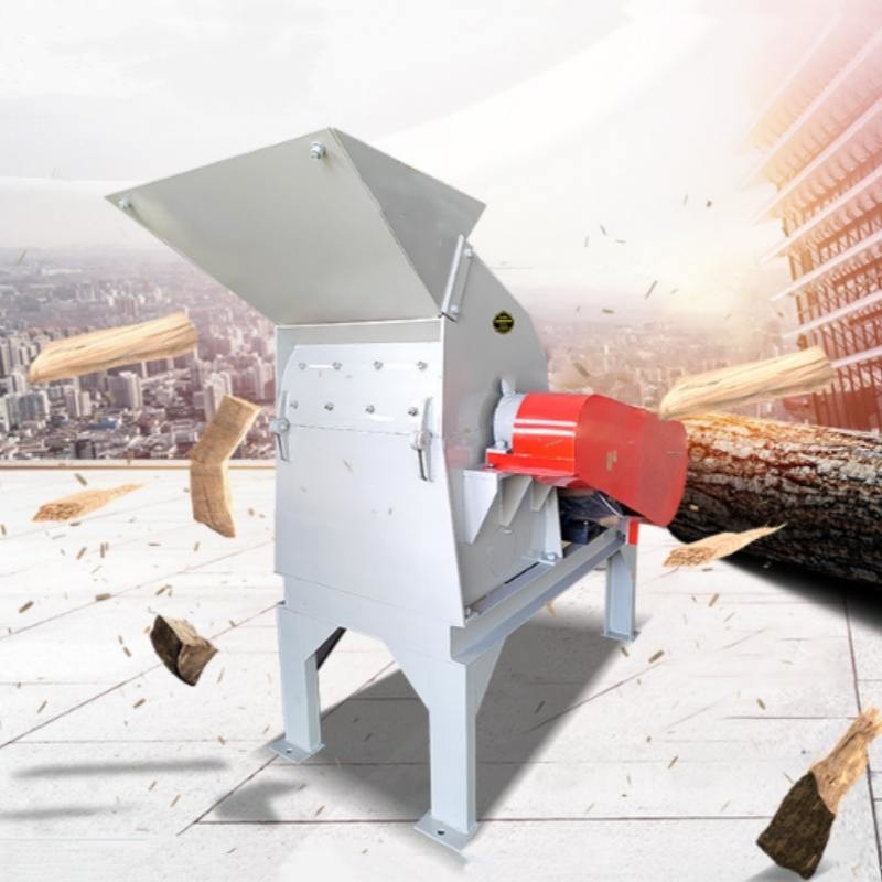 200 kg/h Holzschleifmaschine Kleine Mehrfunktionsmaschine Holzsäge Säge Bambuspartikelbrüchegerät