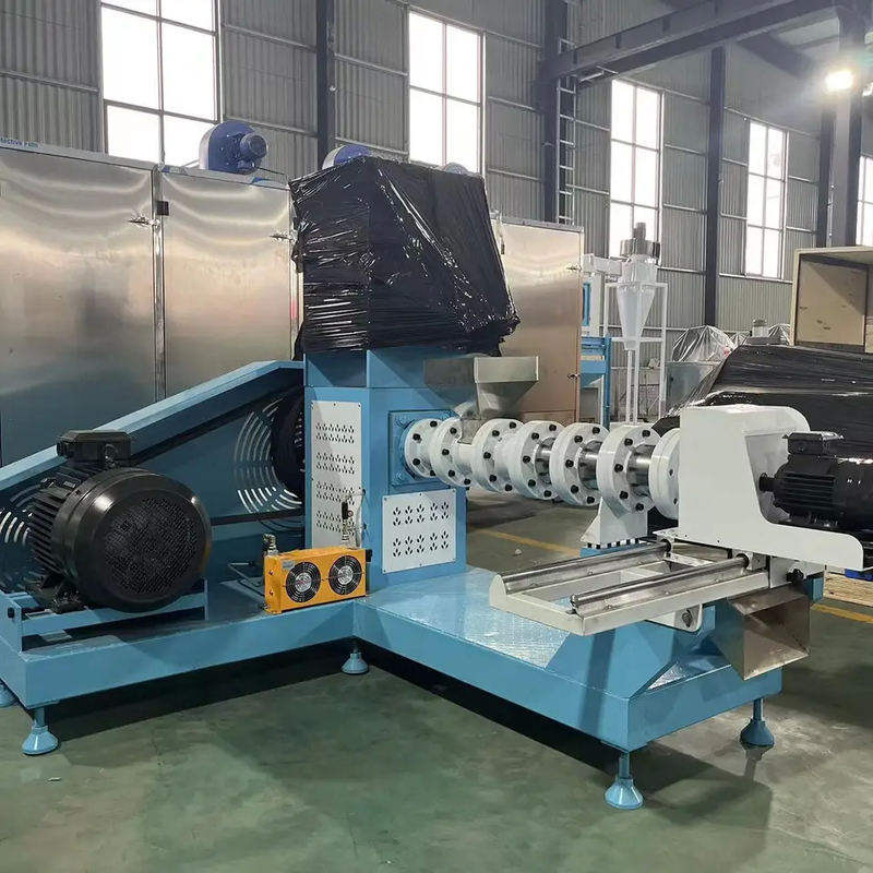 Digitale Temperaturregelung Schraubfutter-Extruder für 500-1000 kg Tier-/Haustierfutterverarbeitung