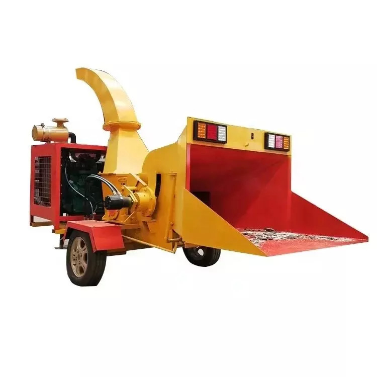 Industrieelektrische Holzspalter für schwere Zwecke mobile runde Holzspaltmaschine Sägemehlmaschine zum Verkauf