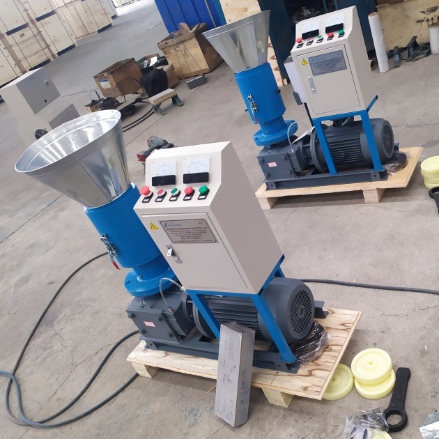 Holzhammermühle Sägemehl Brennstoffpellets Maschinenherstellung Haushalt 100-150KG/h Elektrische Holzpelletmühle