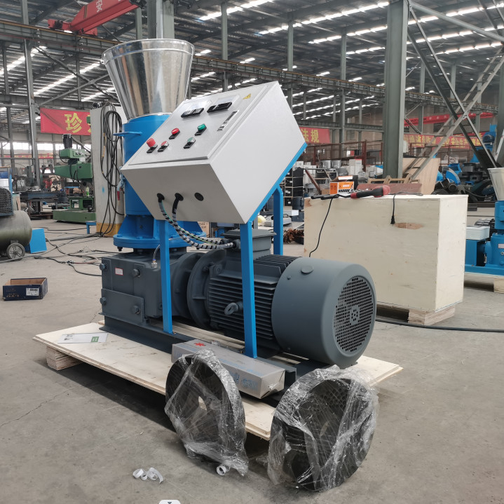 Holzhammermühle Sägemehl Brennstoffpellets Maschinenherstellung Haushalt 100-150KG/h Elektrische Holzpelletmühle