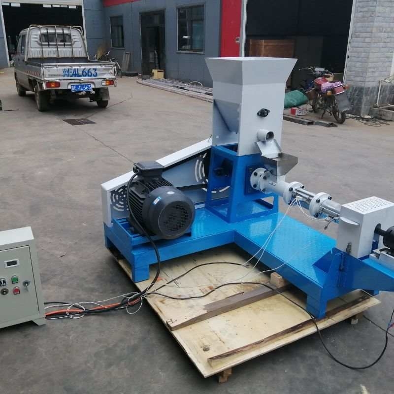 DGP Trockentyp schwimmendes Fischfutter Hundefutter Extruder Einschraubgranulator Getreidesamen Mais Mais Sojabohnen Extruder
