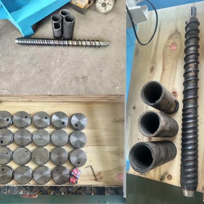 Einschraubende Trockenfischfuttermaschine mit automatischer Fütterung