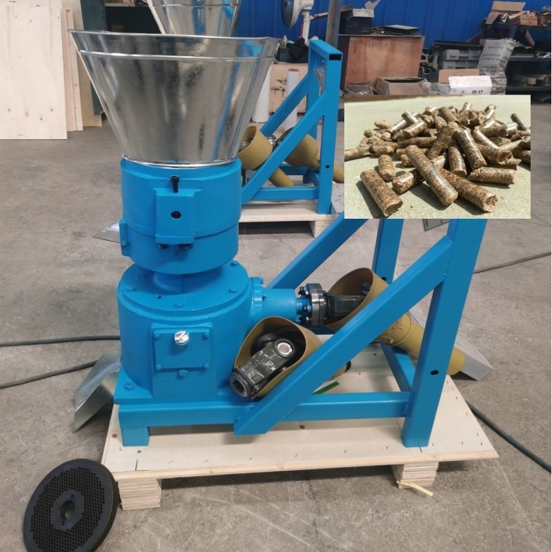 PTO-Pellettmühle zur Herstellung von Holzpelleten Holzgehäuse ≤ 80 dB