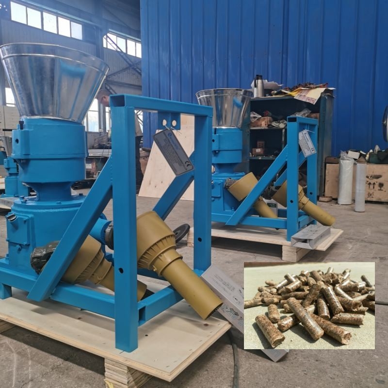 PTO-Pellettmühle zur Herstellung von Holzpelleten Holzgehäuse ≤ 80 dB
