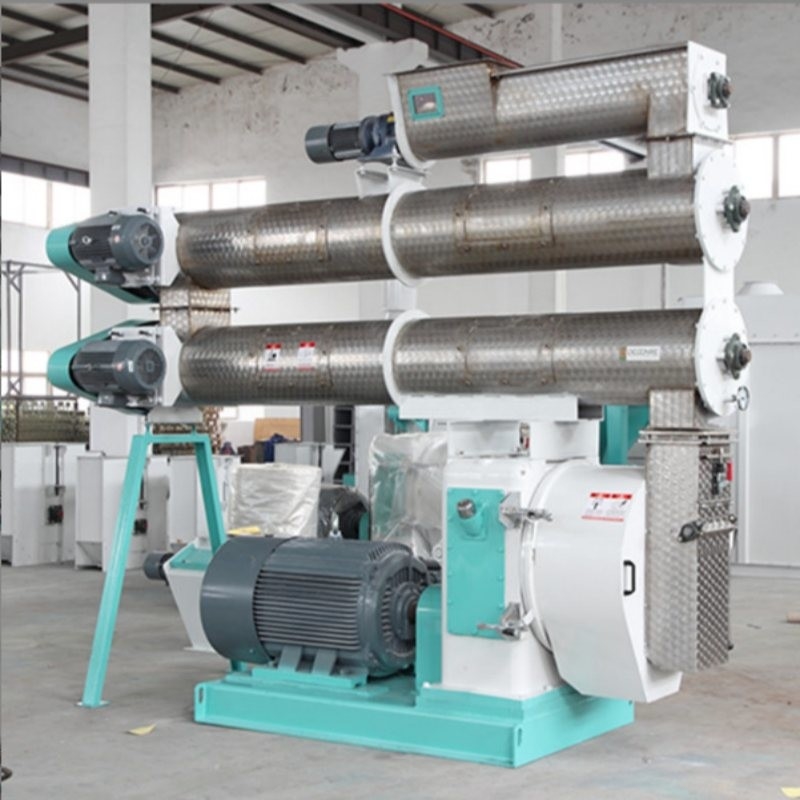 2-4 T/H Ring Die Feed Pellet Mill mit Einzelkonditioner Tierfutter Pellet Herstellung