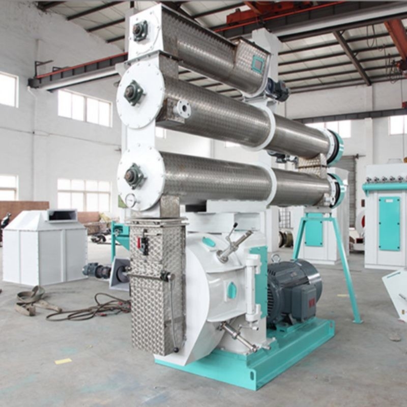 2-4 T/H Ring Die Feed Pellet Mill mit Einzelkonditioner Tierfutter Pellet Herstellung