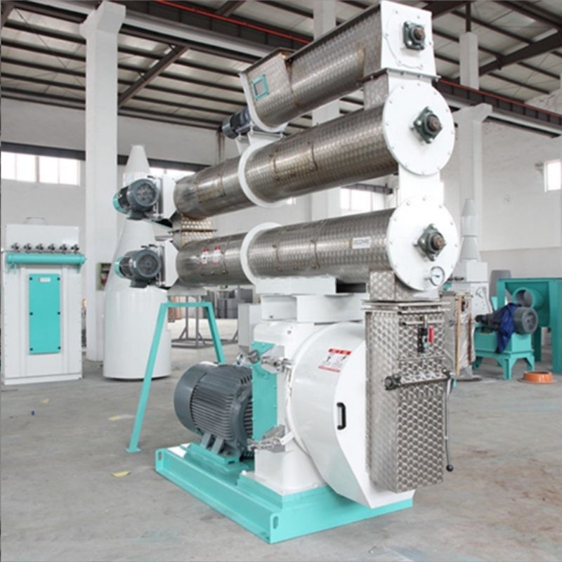 2-4 T/H Ring Die Feed Pellet Mill mit Einzelkonditioner Tierfutter Pellet Herstellung