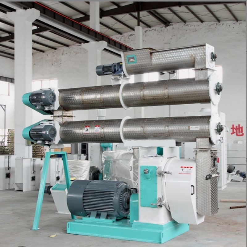 2-4 T/H Ring Die Feed Pellet Mill mit Einzelkonditioner Tierfutter Pellet Herstellung