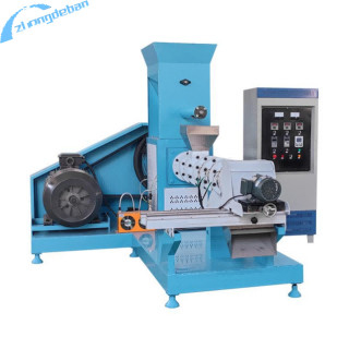 600-1200 kg/h Schraubfutter-Extruder zur Herstellung von Futter für Haustiere und schwimmende Fische 55kw