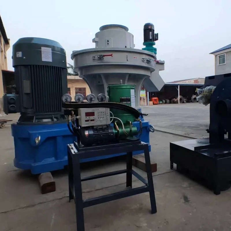 4-12 mm Holzpellet-Müllmaschine mit 0,8-4 t/h Kapazität und 380 V Spannung