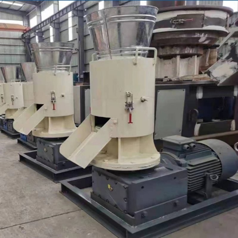 7.5KW Holzpellets Biomasse-Pellettmaschine Kleine Biomasse-Pellettmaschine Vollautomatische Pelletmaschine