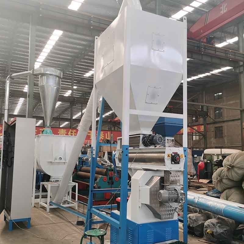 1-2 Tonnen pro Stunde Kapazität Legehennen Broiler Hühner Tierfutter Pellet Produktionslinie mit CE-Zertifizierung