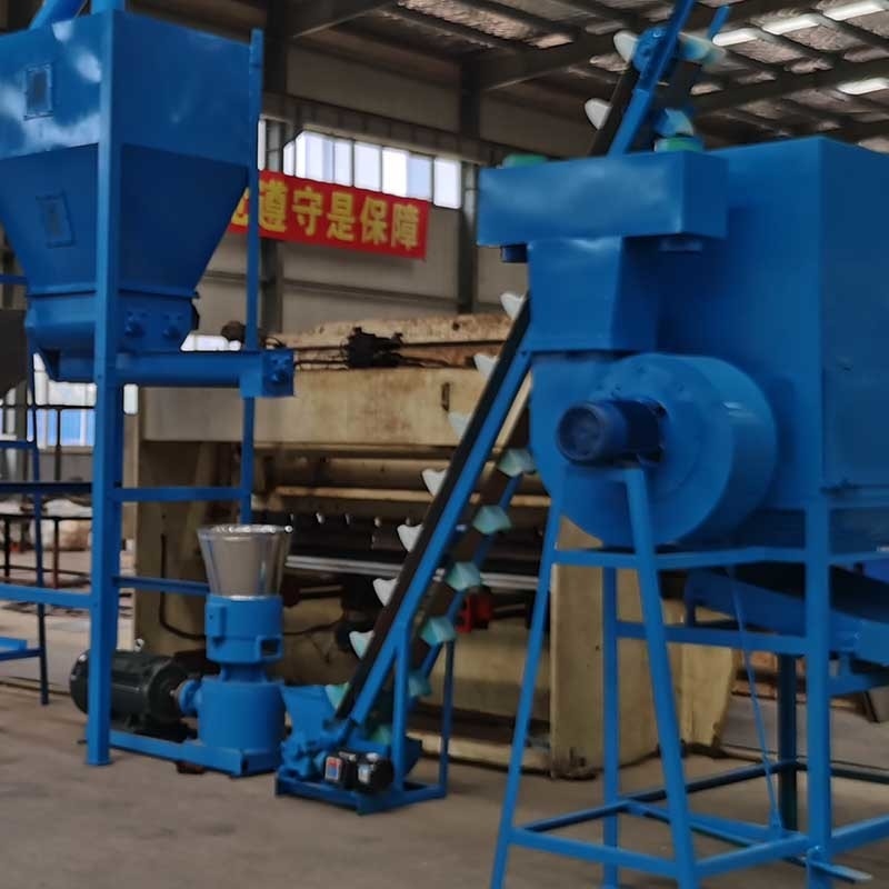 Hühnerfutter-Pellet-Mühle Tierfutter-Pellet-Produktionslinie Geflügelviehfutterfutter-Pellet-Anlage mit 2mm 4mm 6mm 8mm