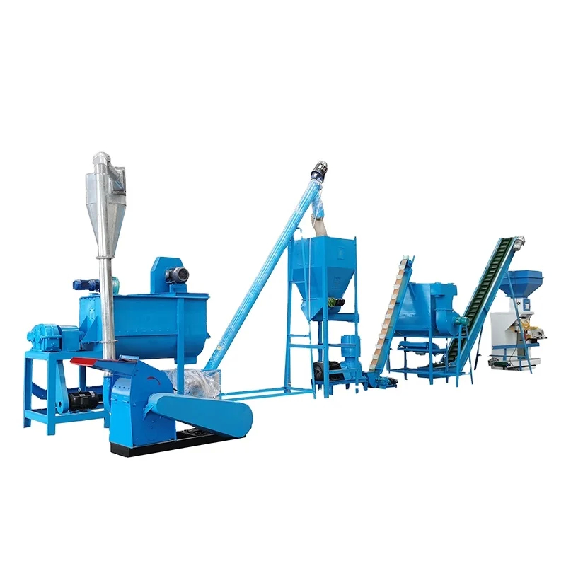 380V/50Hz/3phasige Tierfutterproduktionslinie mit ≤ 20% Feuchtigkeitsgehalt und Materialien