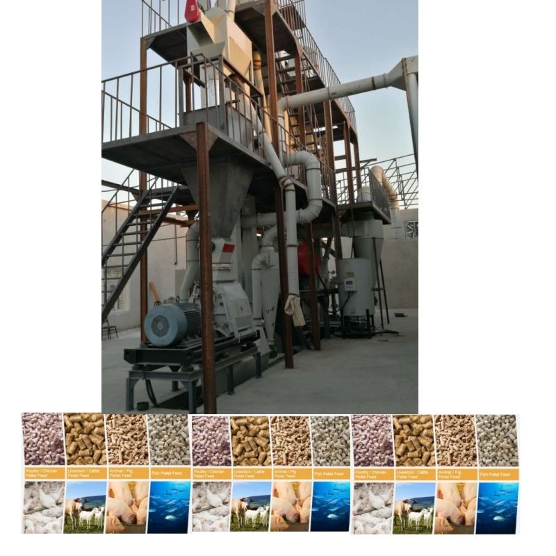 1-12 mm Futtermittelpellets Größe