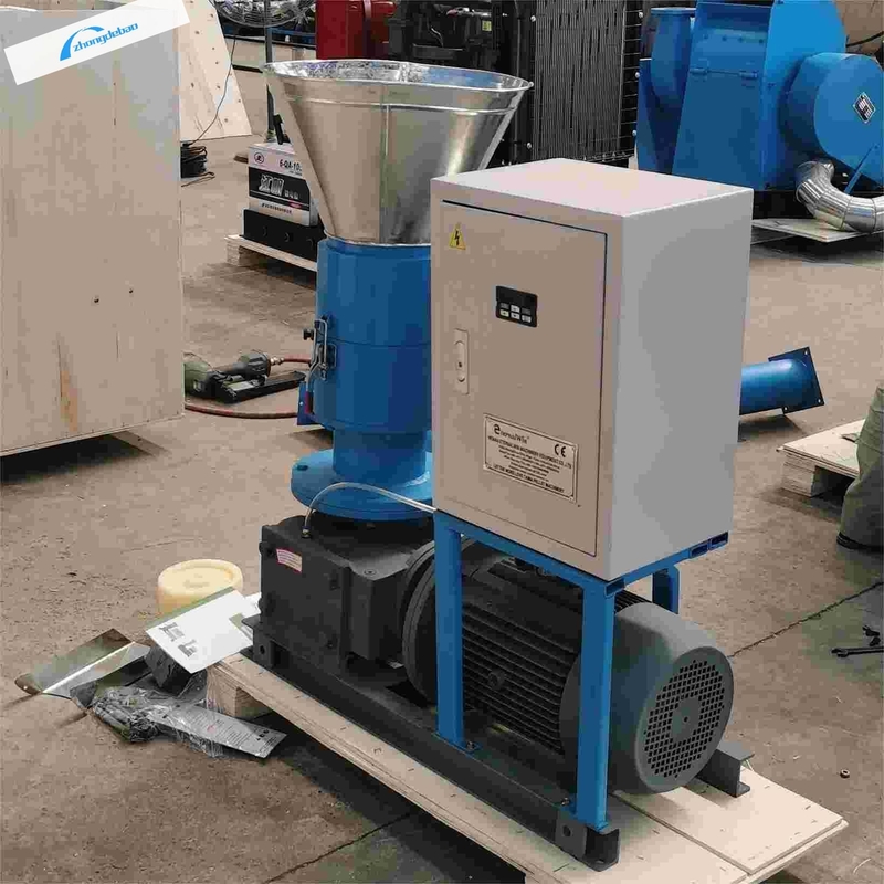 Bewegliche Walzenholzpellet-Mühle 80-120 KG/h für Biomasse