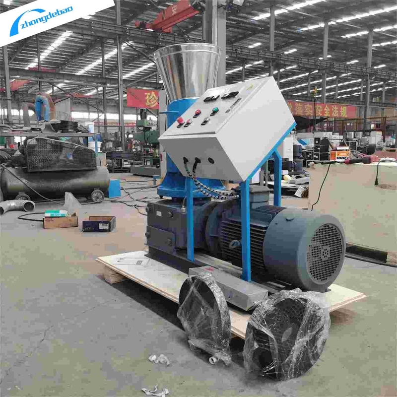 Bewegliche Walzenholzpellet-Mühle 260-360 KG/h für Biomasse