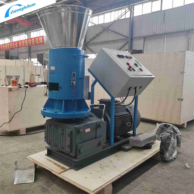Bewegliche Walzenholzpellet-Mühle 240-340 KG/h für Biomasse
