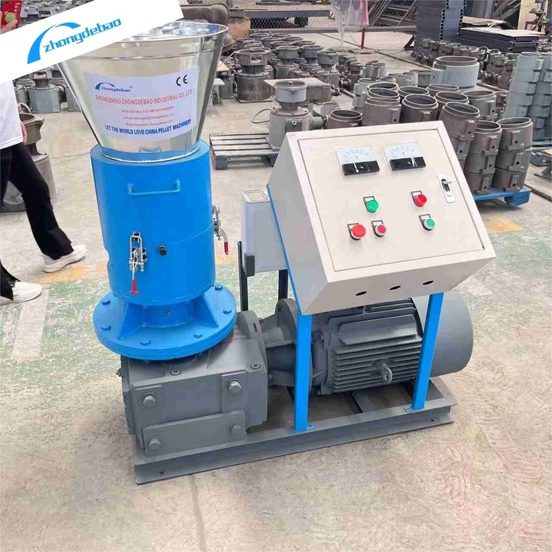 Bewegliche Walzenholzpellet-Mühle 400-600 KG/h für Biomasse