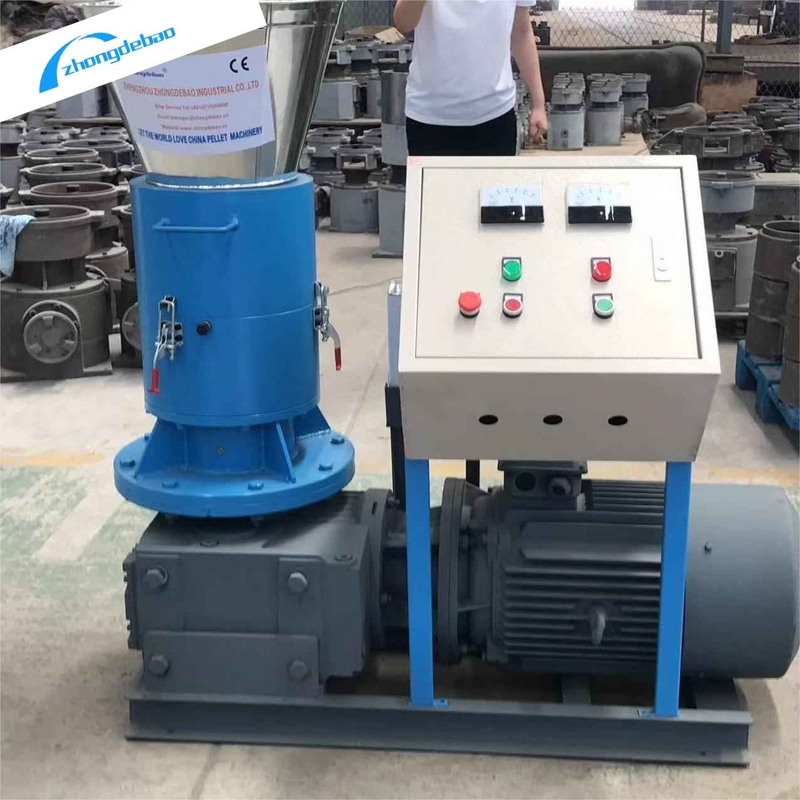 Bewegliche Walzenholzpellet-Mühle 400-600 KG/h für Biomasse
