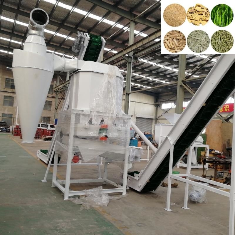 Tierfutter Pellets Produktionslinie Geflügelzucht Futtermittel Pelletiermaschine Pellet für Tierfutter herstellen