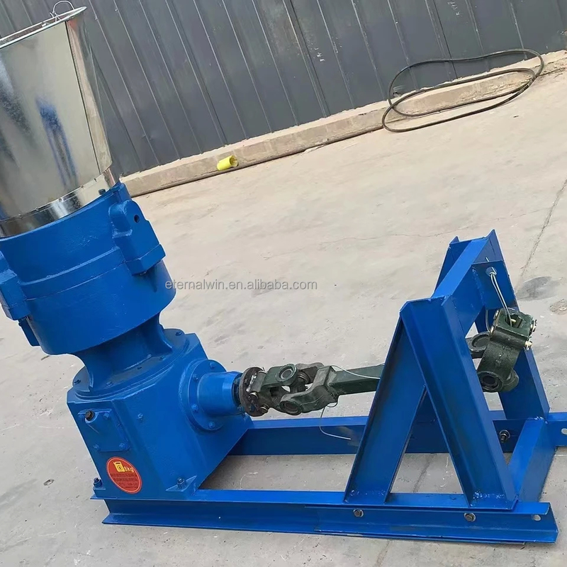 PTO-Pellettmühle aus Stahllegierung 12 mm 80-1000 kg/h Kapazität