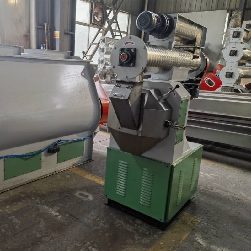 HKJ-250 mit Einzelkonditioner Geflügelfutterpellet-Mühle Pellet-Mühle Maschine Ring Die Futterpellet-Maschine