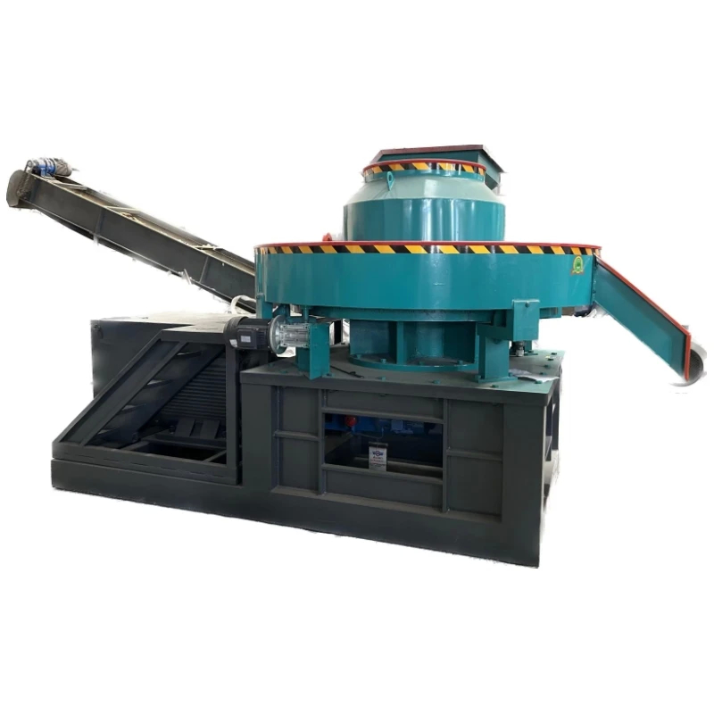 Maschine zur Brikettierung von Biomasse mit Dichte 200-500 kg/h Leistung 18,5 kW Stromverbrauch