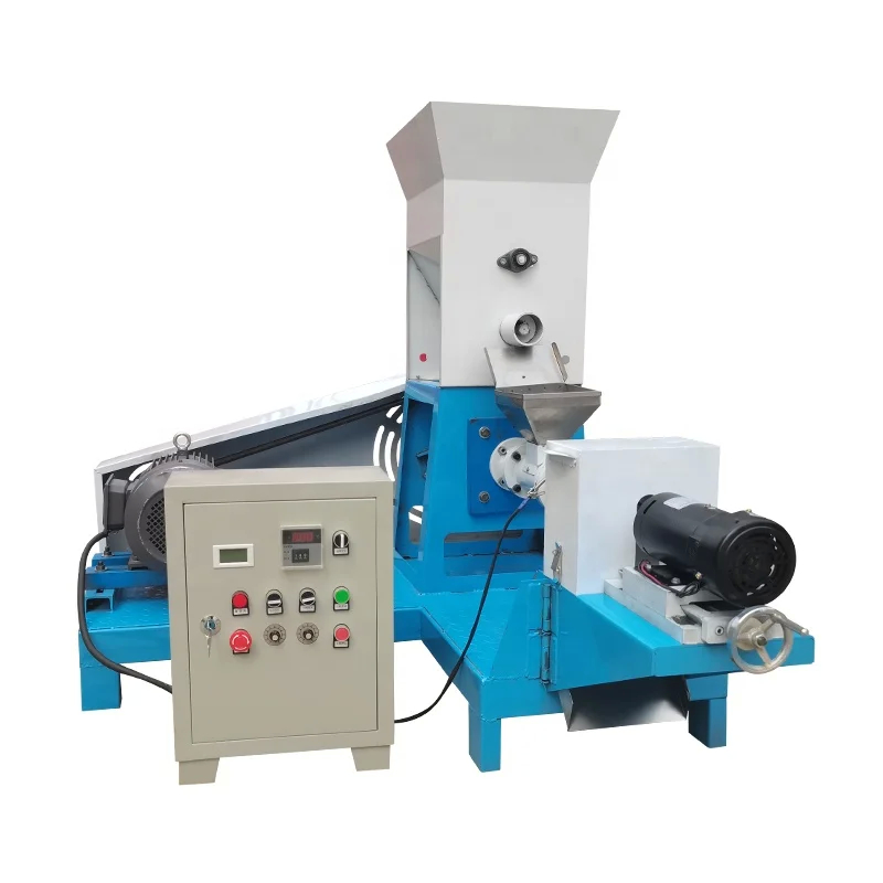 Elektrische Dampfheizung Trockentyp Fischfutter-Extruder mit Dreiphasenleistung und Kapazität 50-2000 kg/h