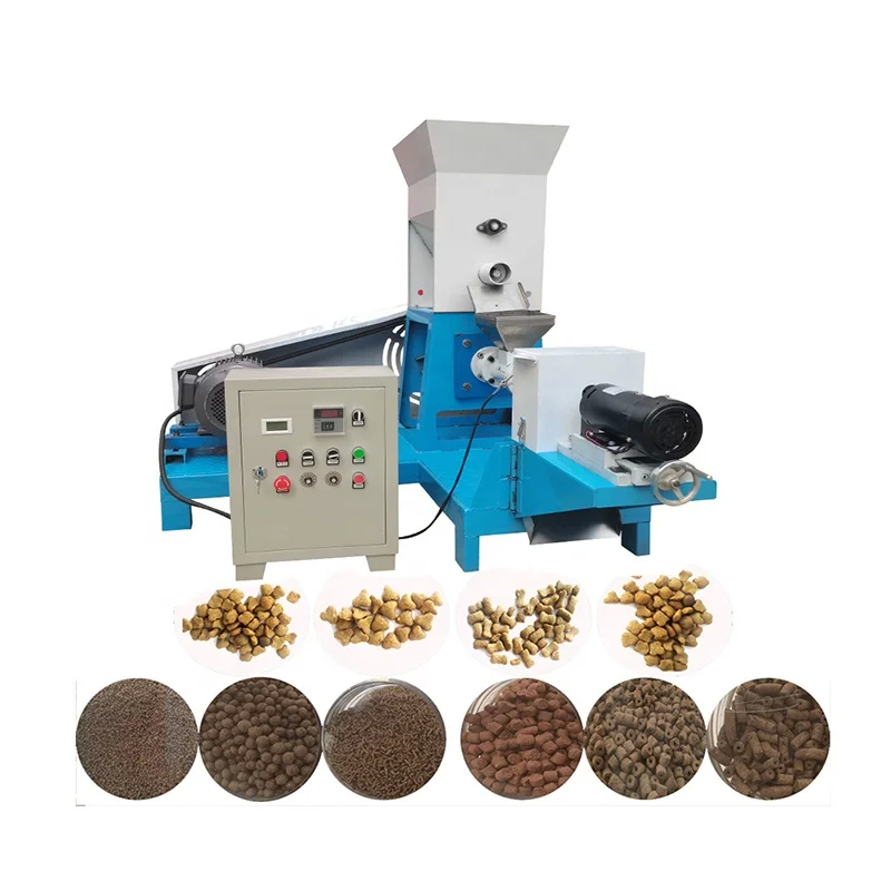Elektrische Heizung Fischfutter-Pellettmachine Kapazität 50~2000kg/h 220V/380V/415V/440V Spannung