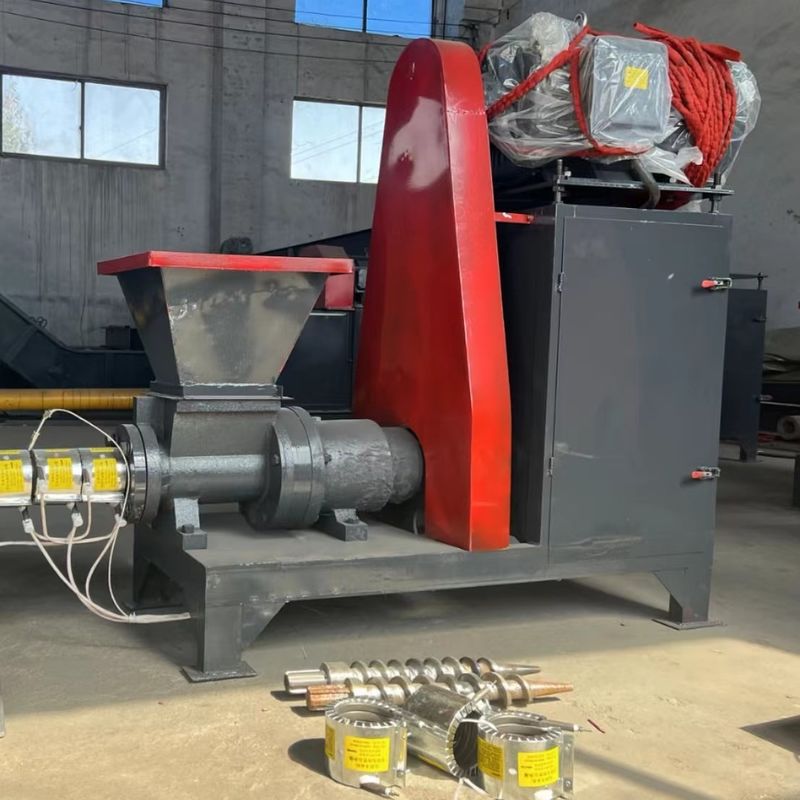 300-350 kg/h Kapazität 22 kW Leistung Biomasse-Brikettierpresse mit 24 Monaten Garantie für Brennstoff und Grillen