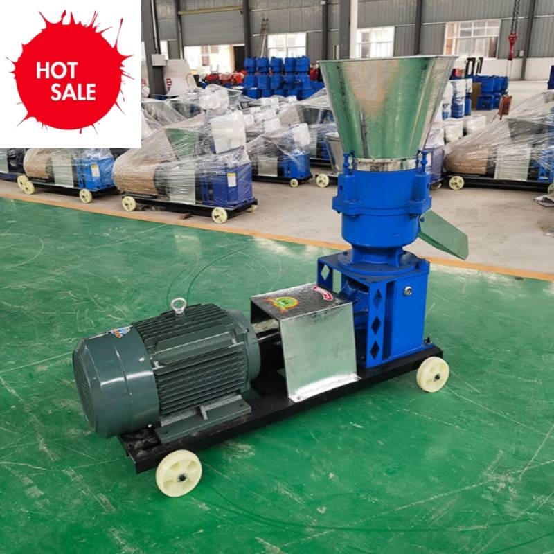 Modell 210 Pelletmühle mit 7,5/11 KW Leistung und automatischem Schmiersystem
