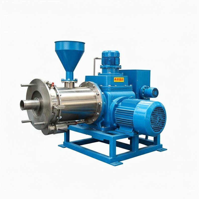 18.5kw Trockentyp Fischfutter Extruder für 200 kg/h Kapazität und 0,4kw Schneidleistung