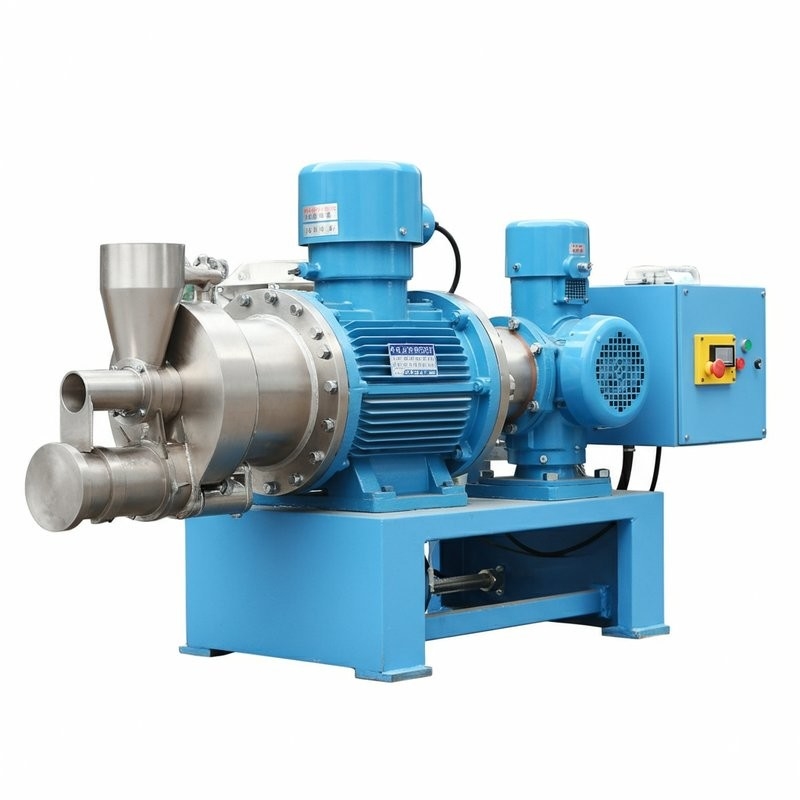 18.5kw Trockentyp Fischfutter Extruder für 200 kg/h Kapazität und 0,4kw Schneidleistung