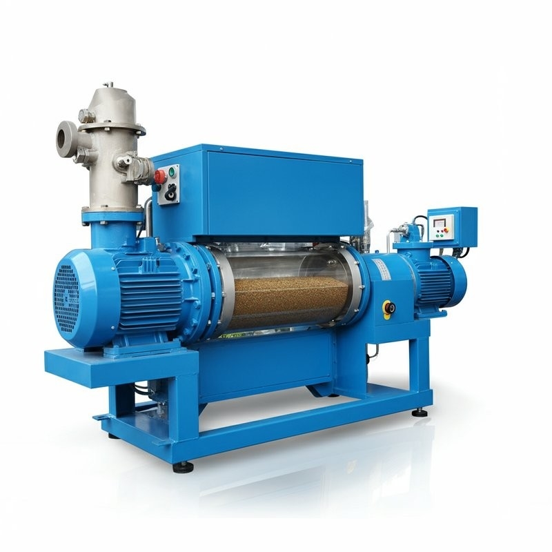 18.5kw Trockentyp Fischfutter Extruder für 200 kg/h Kapazität und 0,4kw Schneidleistung