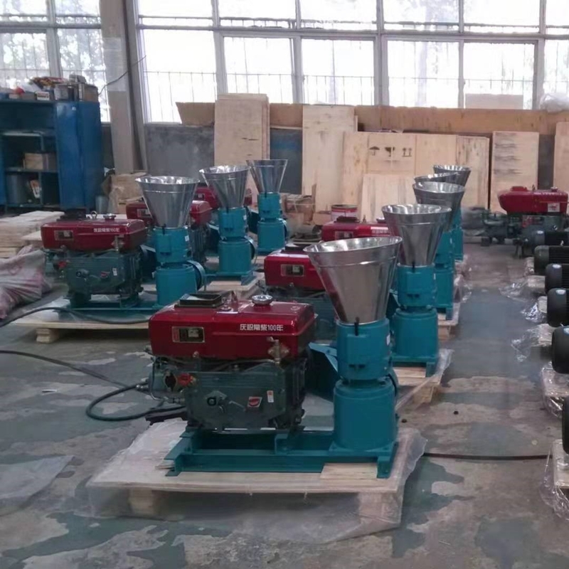 300-400 KG/h Pelletmaschine für Tierfutter mit hoher Produktivität