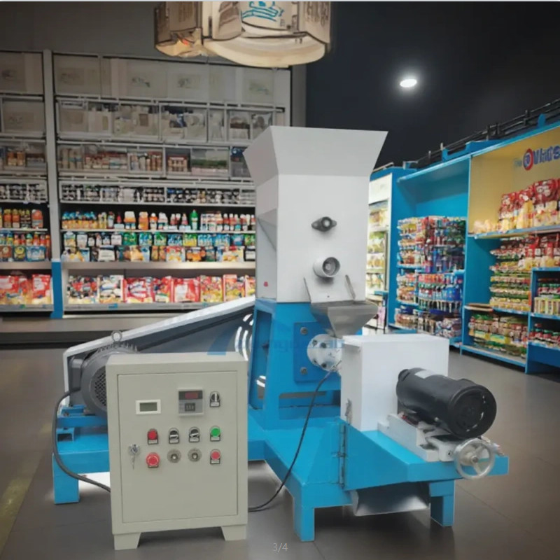 Automatische Extrudermaschine aus Edelstahl Puff Maiskugeln Snacks Diesel Elektrizität verwendet