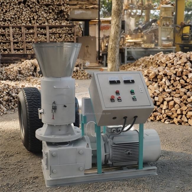 Neue Holzgranulationsmaschine Biomasse Abfall Sägemehl Pelletmühle für Futtermittel und Landwirtschaft