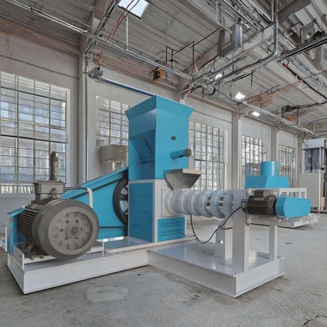 Schaffutterproduktion Trocken-Fischfutter-Extruder aus Edelstahl und Kohlenstoffstahl