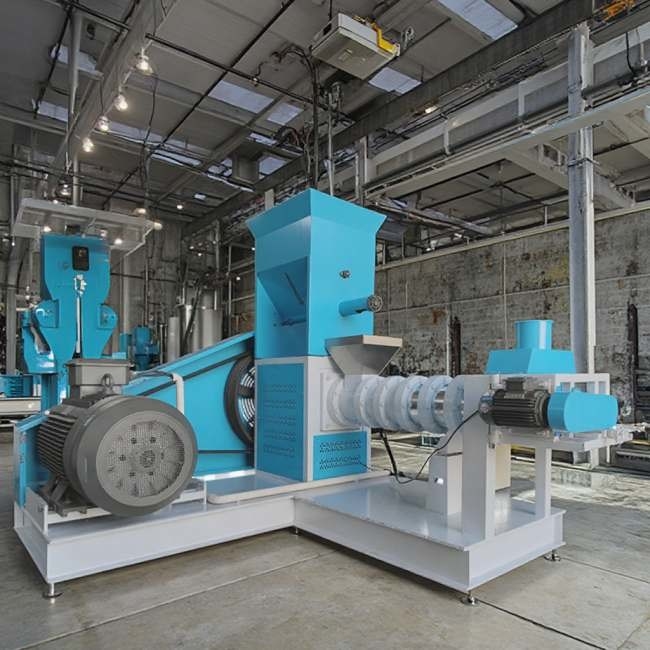 Schaffutterproduktion Trocken-Fischfutter-Extruder aus Edelstahl und Kohlenstoffstahl