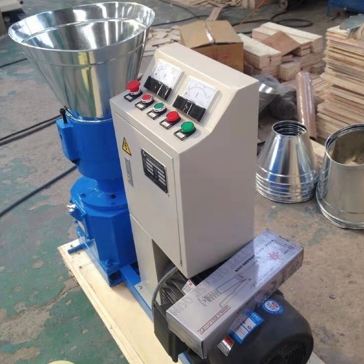 200-300 KG/H Kapazität Futterpellettmühle Maschine Hohe Produktivität Tier-Vogel Futterverarbeitung Maschine 7.5kw Motor