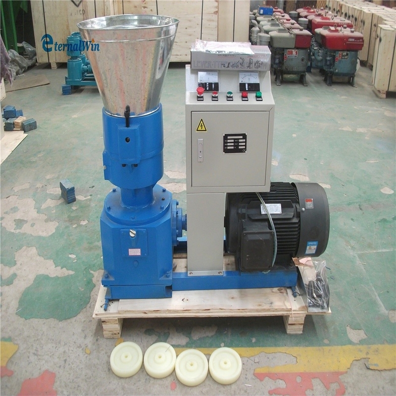 200-300 KG/H Kapazität Futterpellettmühle Maschine Hohe Produktivität Tier-Vogel Futterverarbeitung Maschine 7.5kw Motor