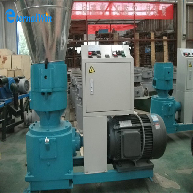 200-300 KG/H Kapazität Futterpellettmühle Maschine Hohe Produktivität Tier-Vogel Futterverarbeitung Maschine 7.5kw Motor